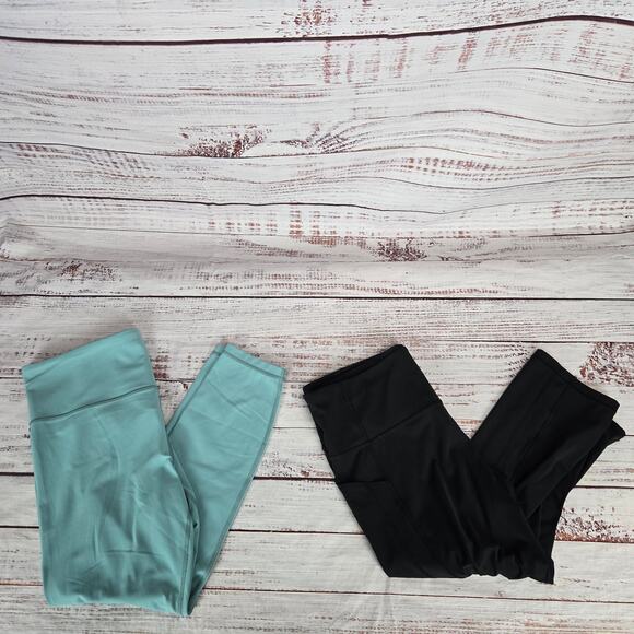 Athleta Leggings Size L Set 2 Ultra High Rise Elation & Ultimate Stash II Capri - Picture 8 of 11